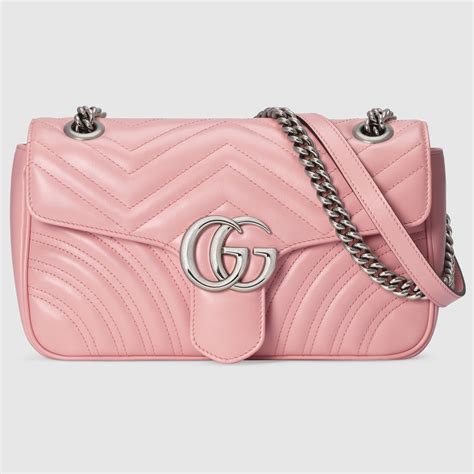 gucci borsa rosa cipria|Borsa a spalla Padlock misura piccola in pelle rosa cipria.